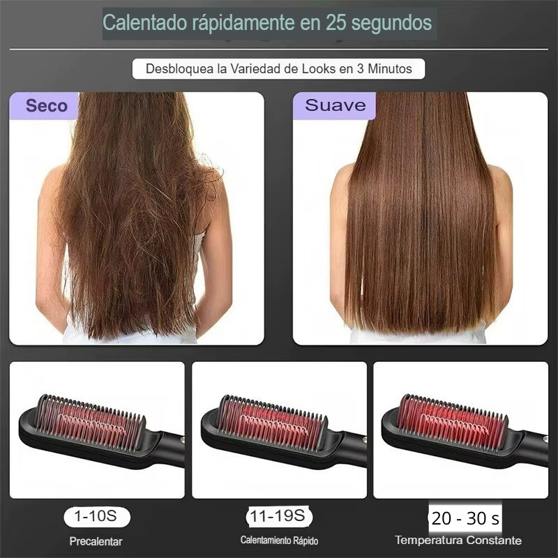 Cepillo Alisador Rizador Multifuncional