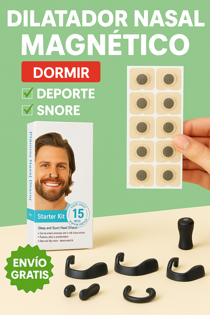 Dilatador nasal magnetico 30pcs