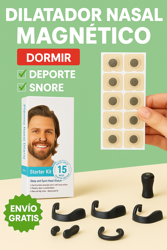 Dilatador nasal magnetico 30pcs
